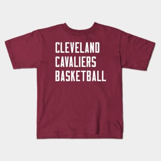 Cavs Basketball Kids T-Shirt